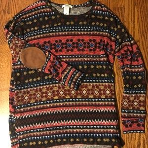 Southwestern Tunic Sweater